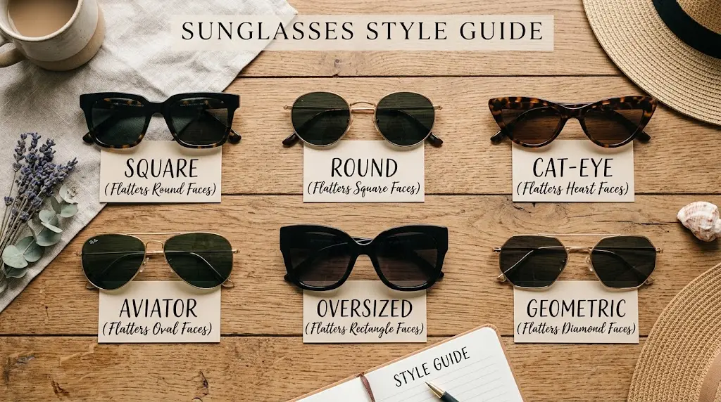 Sunglasses That Suit Different Face Shapes