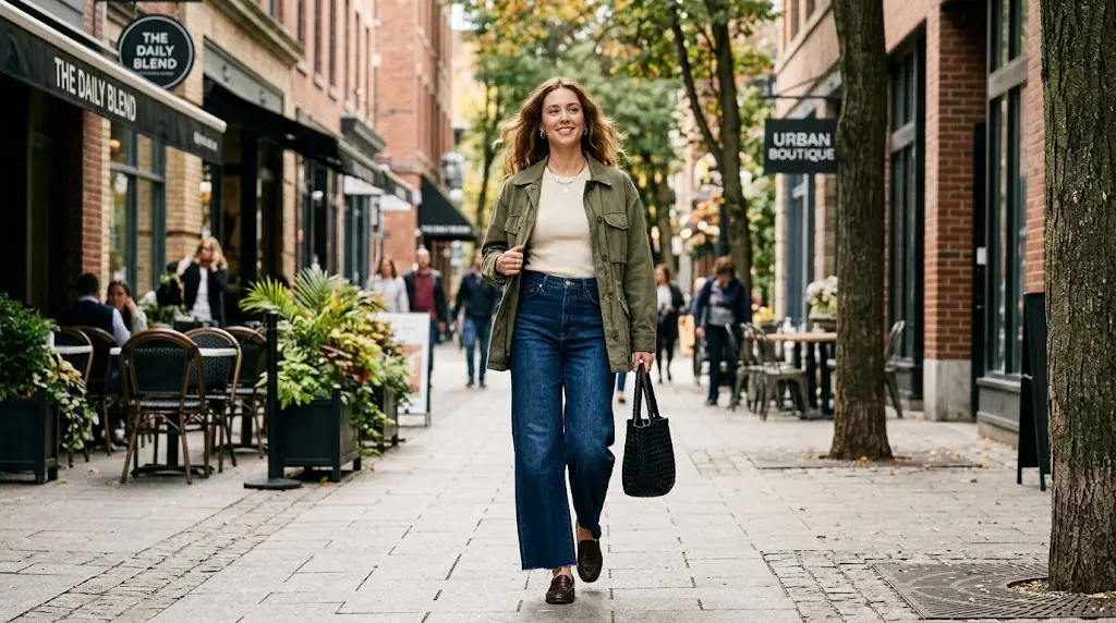 What to Wear With Wide-Leg Jeans