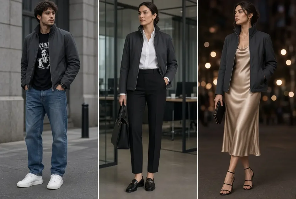 The Best Ways to Wear a Funnel-Neck Jacket