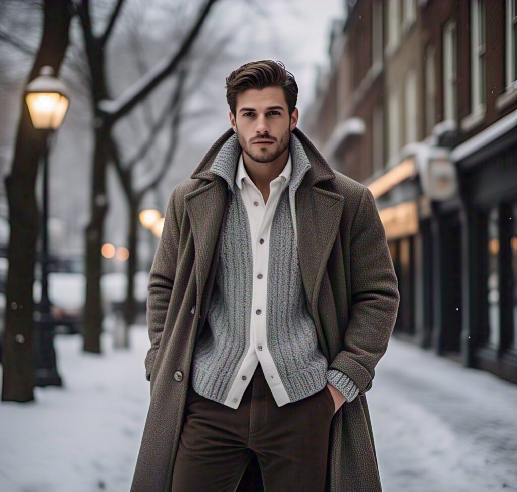 How to Style a White Button Down Shirt for Winter. white button down shirt
