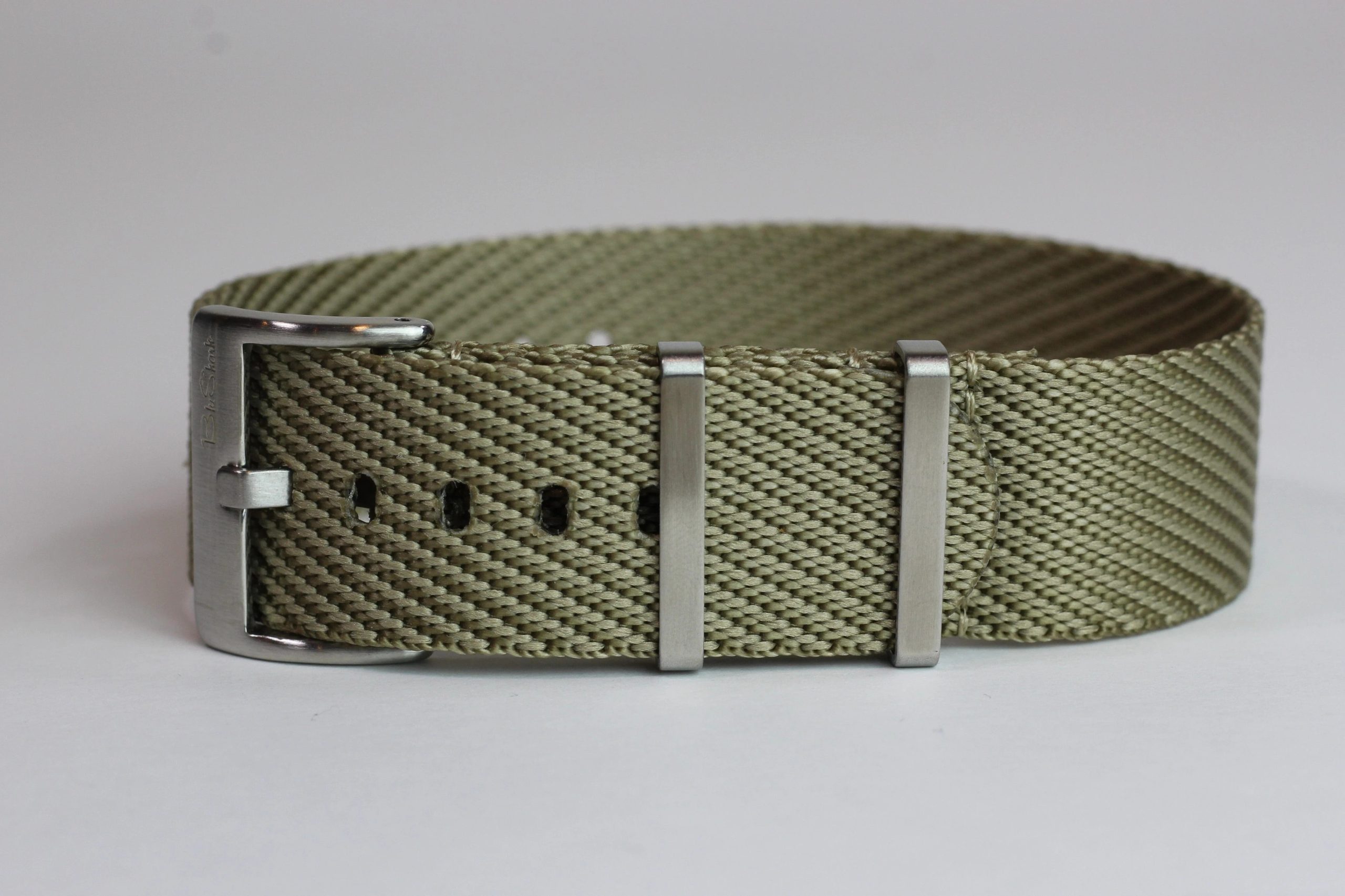 knit weave – golden graham NATO strap