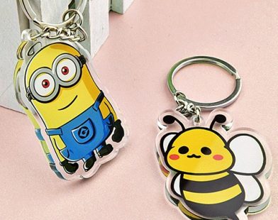 High-quality custom acrylic keychains from Vograce