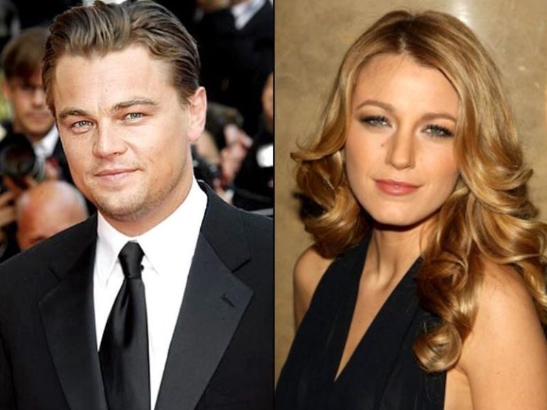 Blake Lively and Leonardo DiCaprio